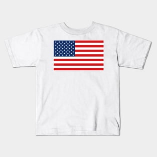 lag of the United States - Flag of the USA - Flag of America Kids T-Shirt